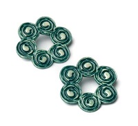 Ceramic Ear Tops Jewellery Designs